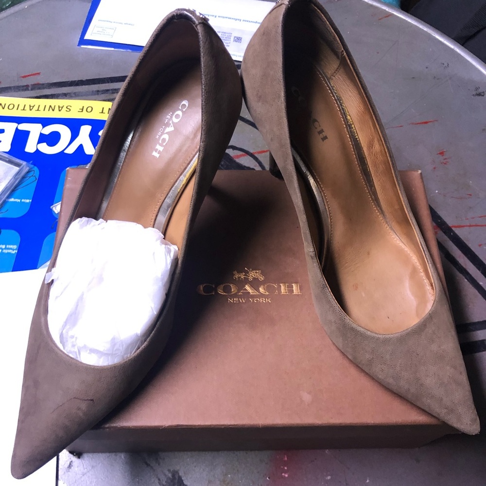 Coach women heels .